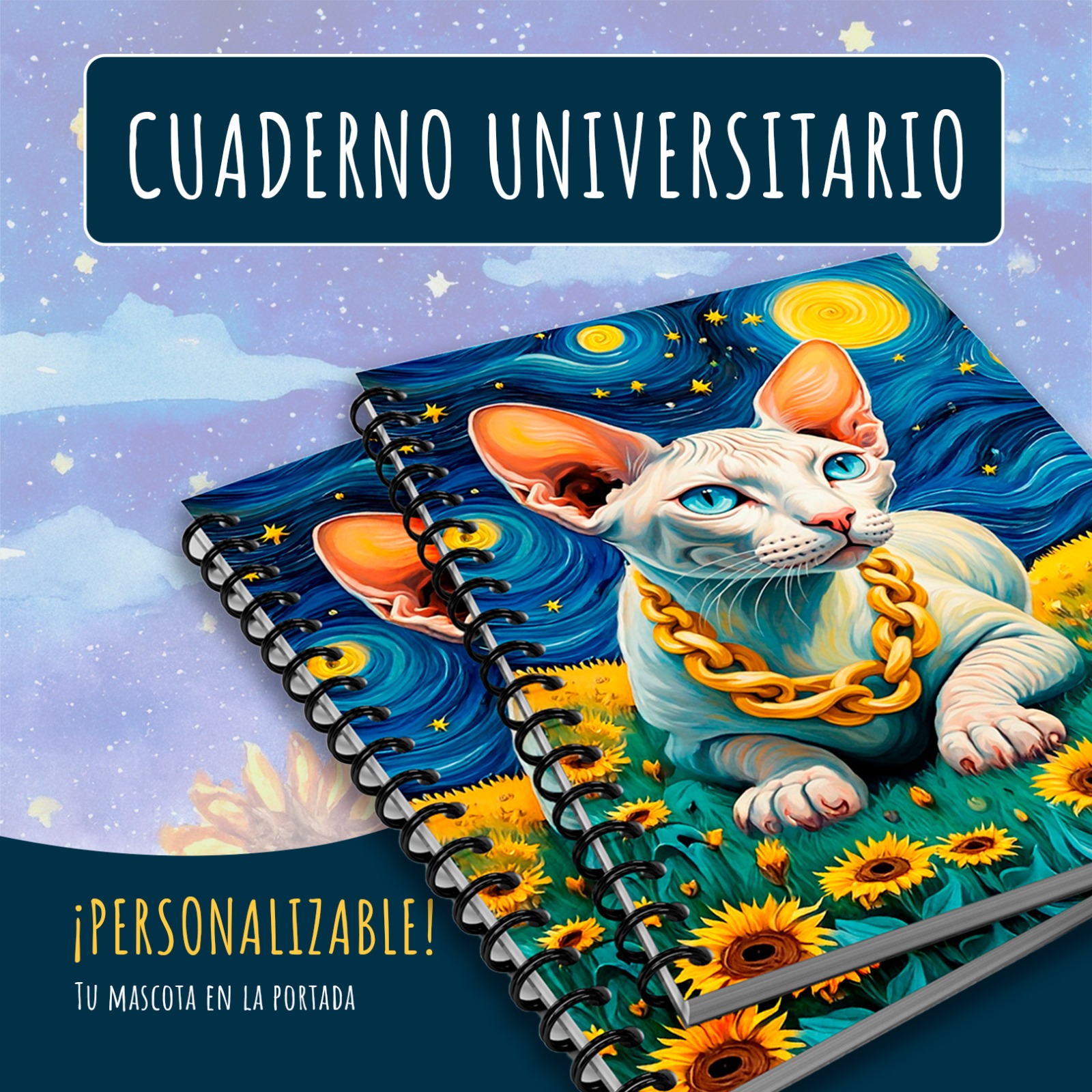 CUADERNO UNIVERSITARIO - PERSONALIZADO